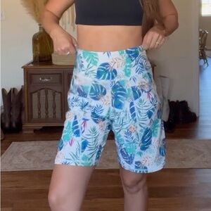 Tropical Print Women's Shorts